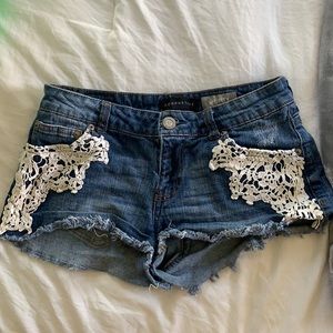Jean shorts